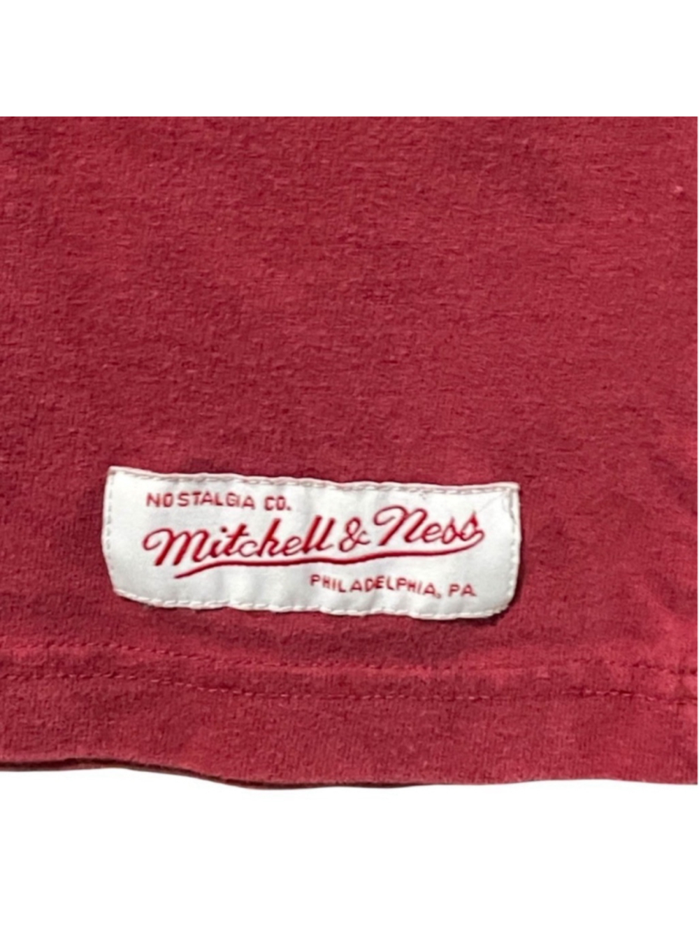 Mitchell & Ness Mens Large Washington Redskins T Shirt Vintage Collection HTF - Picture 5 of 13